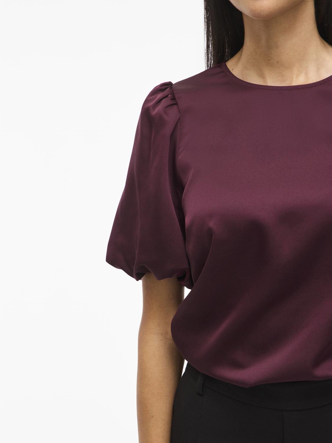 VIELLETTE Top - Fig - VERO MODA & VILA Bergvik